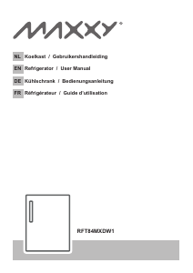 Mode d’emploi Maxxy RFT84MXDW1 Réfrigérateur