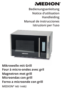 Manuale Medion MD 14482 Microonde