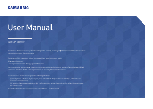Handleiding Samsung C27R500FHR LED monitor