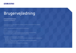 Brugsanvisning Samsung S24A400UJU LED-skærm