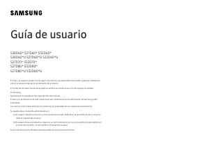 Manual de uso Samsung S24D600EAU Monitor de LED