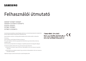 Használati útmutató Samsung S24D600UAU LED-es monitor