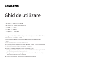 Manual Samsung S27D800EAU Monitor LED