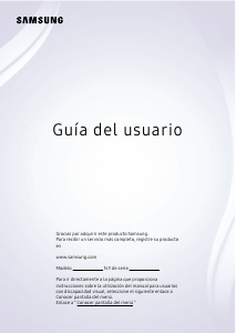 Manual de uso Samsung S34DG850SU Monitor de LED