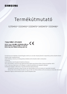 Használati útmutató Samsung S43DM702UU LED-es monitor