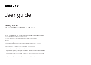 Handleiding Samsung S49DG934SU LED monitor