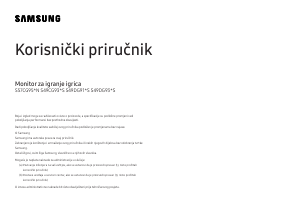 Priručnik Samsung S49DG934SU LED zaslon