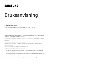 Bruksanvisning Samsung S49DG934SU LED skärm