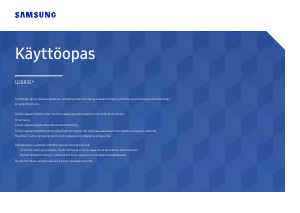 Käyttöohje Samsung U28R550UQP LED-näyttö