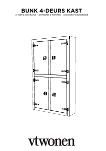 Handleiding vtwonen Bunk Kast