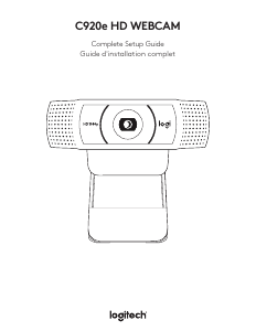 Kullanım kılavuzu Logitech C920e HD Video kamera
