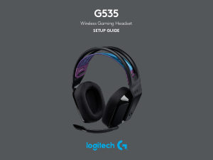Használati útmutató Logitech G535 Mikrofonos fejhallgató