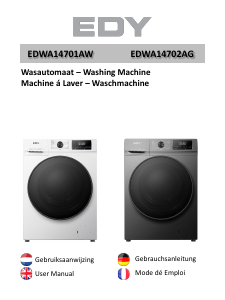 Mode d’emploi Edy EDWA14702AG Lave-linge