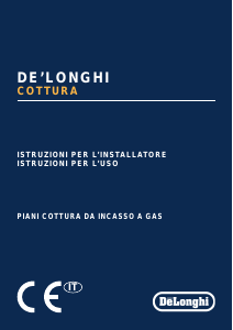 Manuale DeLonghi ANL 59 PRO Piano cottura