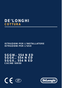 Manuale DeLonghi SGGX 554 N ED Cucina