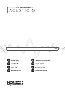 Manual Horizon HAV-S3130 Acustico Sistemul home cinema