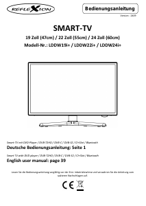 Handleiding Reflexion LDDW19i+ LED televisie