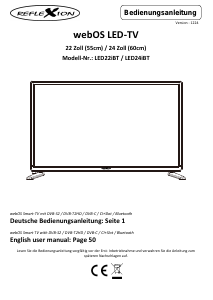 Manual Reflexion LED24iBT LED Television