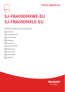 Bedienungsanleitung Sharp SJ-FBA09DMXWE-EU Kühl-gefrierkombination