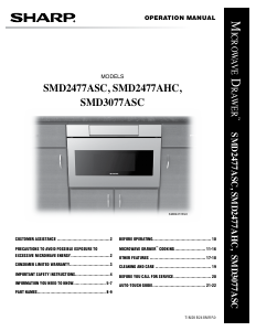 Manual Sharp SMD3077ASC Microwave