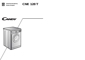 Handleiding Candy CNE 128 T Wasmachine