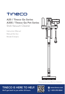 Manual de uso Tineco A30S Go Series Aspirador