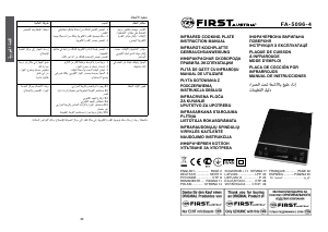 Instrukcja First Austria FA-5096-4 Płyta do zabudowy