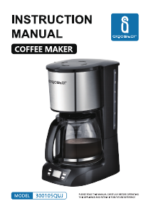 Manual de uso Aigostar 300105QUJ Máquina de café