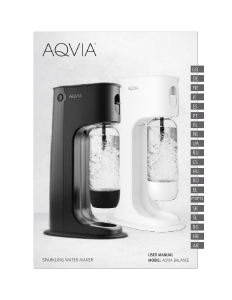 Bedienungsanleitung Aqvia Balance Wassersprudler
