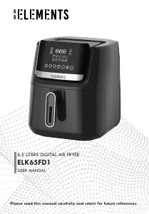 Handleiding KB Elements ELK65FD1 Friteuse