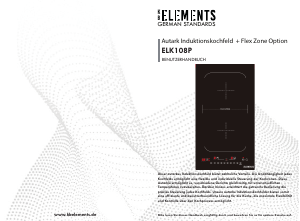 Bedienungsanleitung KB Elements ELK108P Kochfeld