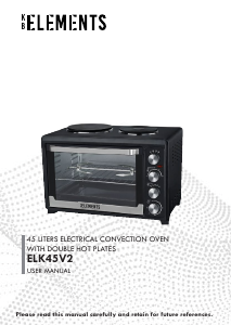 Handleiding KB Elements ELK45V2 Fornuis