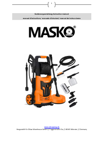 Manuale Masko 2200W Idropulitrice