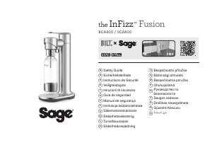 Käyttöohje Sage BCA800 InFizz Fusion Virvoitusjuomalaite