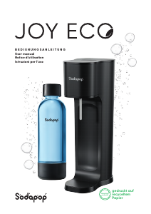 Manuale Sodapop Joy Eco Macchina dell'acqua