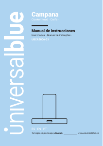 Manual de uso universalblue UBCA2006-21 Campana extractora