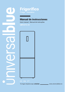 Manual universalblue UBF2272-24 Frigorífico combinado