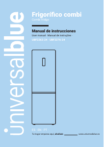 Manual universalblue UBF2276-24 Frigorífico combinado