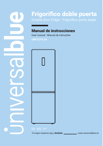 Manual universalblue UBF2270-24 Frigorífico combinado
