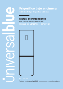 Manual universalblue UBF2275-24 Frigorífico combinado