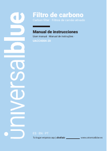 Manual de uso universalblue UACC4004-20 Campana extractora
