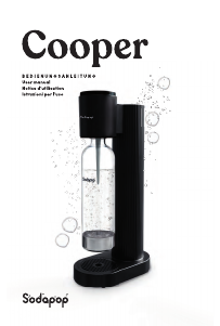 Manuale Sodapop Cooper Macchina dell'acqua