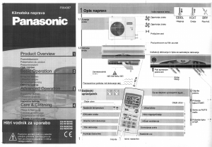 Handleiding Panasonic CS-W18CKE Airconditioner
