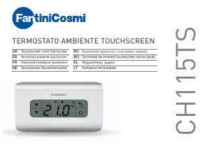Bedienungsanleitung Fantini Cosmi CH115TS Thermostat