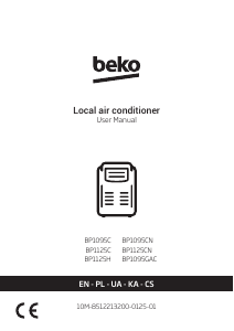 Manual BEKO BP1095C Air Conditioner