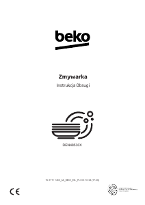 Instrukcja BEKO DEN48530X Zmywarka