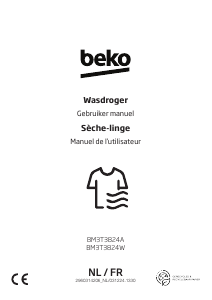 Handleiding BEKO BM3T3824W Wasdroger