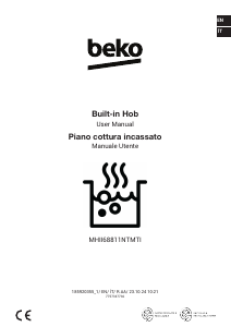 Manuale BEKO MHII68811NTMTI Piano cottura
