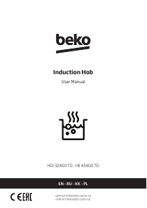 Руководство BEKO HDI 32400 TO Варочная поверхность