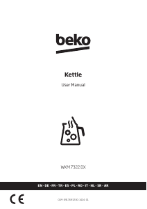 Manual BEKO WKM 7322 DX Fierbător
